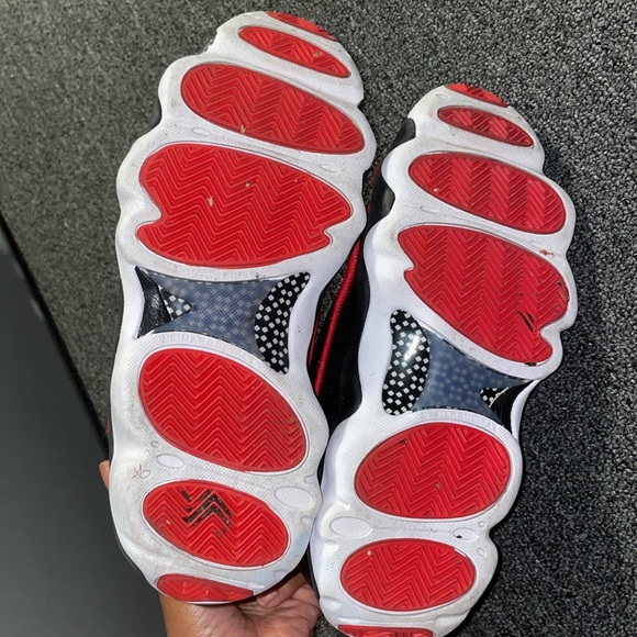 Black & Red Jordans - Picture 6 of 7